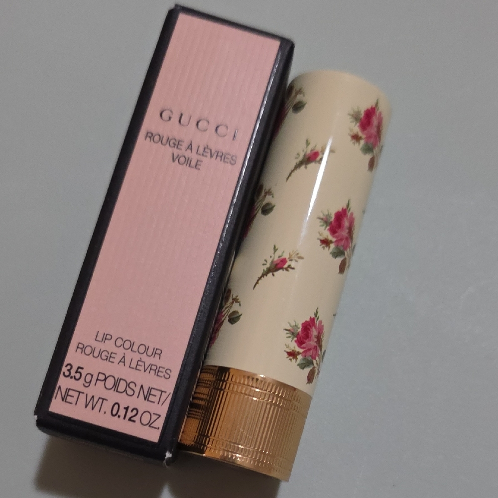 New~ Gucci Rouge à Lèvres Voile Lipstick - 208 They Met In Argentina - Picture 8 of 17